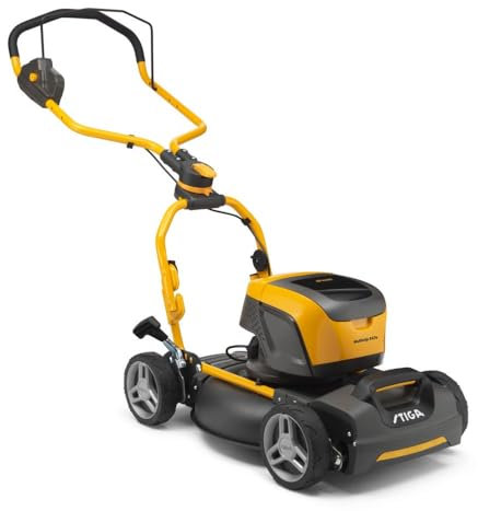 Stiga Tondeuse à Batterie Multiclip 547e Kit, Coupe de 45cm, avec Batterie 48V (4Ah) et Chargeur