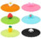 6PCS Silicone Glass Cup Covers, Cup Covers for Drinks Reusable Anti-dust Cup Covers Food-grade Silicone Drink Glass Cup Lids Cute Animal Shape Creative Leak-Proof Cup Lid for Tea Beer Wine Glass