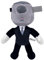 Benolls Skibidi Toilet Plush Toy,Skibidi Toilet Titan Speakerman Plüsch, Titan Tv Man Stuffed Toys,Soft Comfortable Filled Skibidi Toilet Plush Spielzeug Geschenk für Kinder(Cameraman)