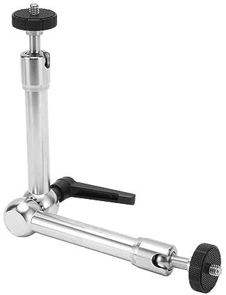 Gelenk-Reibungsarm, Verstellbarer Gelenk-Reibungsarm-Kugelkopf, Universelle Kamera-Dreharmhalterung mit 1/4-Zoll-Gewindeschraube, für LCD-Stativ (11 Zoll)