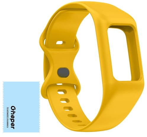 Gheper Weich Uhrenarmband Kompatibel Mit Fitbit Charge 6, 5, 4, 3/3SE - Silikon Armband Allround Schutzband Ersatzband