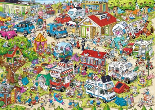 Ravensburger Puzzle 12000721 - The Campsite - 1000 Teile Puzzle für Erwachsene und Kinder ab 14 Jahren,