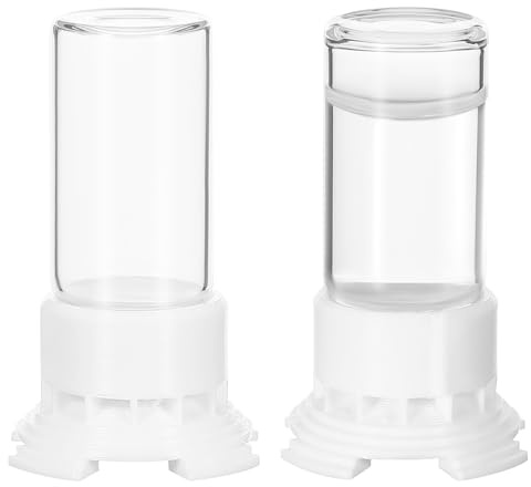 FOMIYES 2er Set Ameisenfresser-Tränken für Gartenvögel - Ameisen-Wasserbecher mit Futterstation (Plastik, für Papageien & Wildvögel)