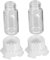 FOMIYES 2er Set Ameisenfresser-Tränken für Gartenvögel - Ameisen-Wasserbecher mit Futterstation (Plastik, für Papageien & Wildvögel)