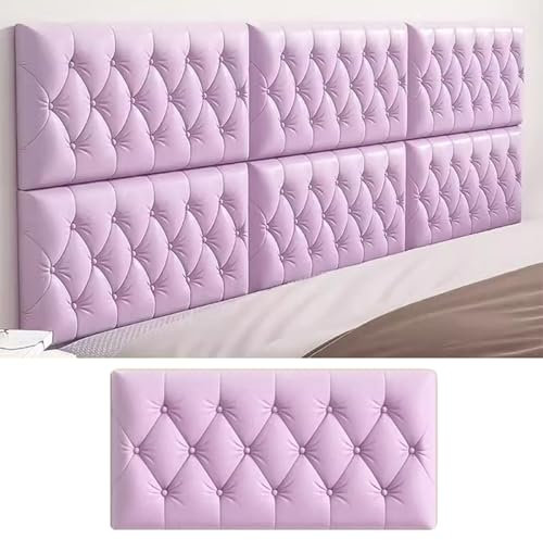 Kopfteil Bett Wandkissen Die Polster Autismus-Wandpolsterung, selbstklebende weiche Wandpaneele, Antikollisions-Wandpolster für Schutz des Kinderkopfteils, Bank/Rückenlehne für Wohnzimmer/Kleinkindzim