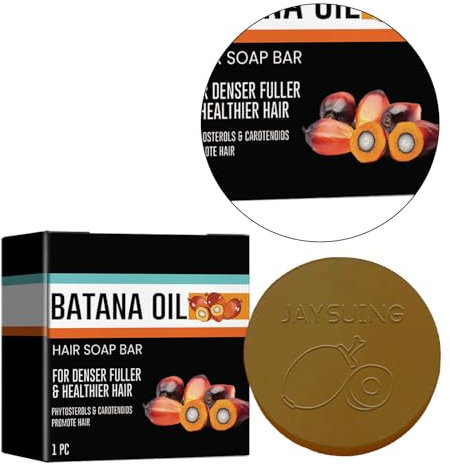XINGLIDA Batana Oil Hair Soap Bar - Anti Haarausfall & Haarwachstum - Shampoo Bar für Männer & Frauen