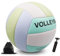 Bibykivn Volleyball,Beachvolleyball,Weicher Touch Volleyball Training für Beach Outdoor Indoor Spiel,Offizieller Größe 5,Artikel mit Rucksack und Pump Mesh Bag (B(Verstärkte Ausführung))