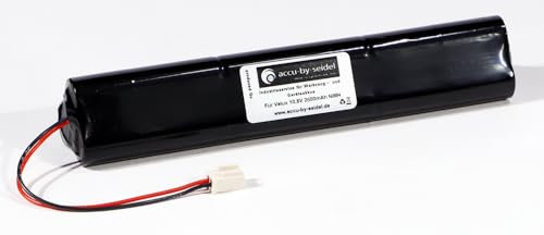 Ersatz – Akku 10,8V 2600mAh NI-MH Rollladen Solar & Dachfenster gebräuchlich für Velux 946933 mit Kabel und Stecker