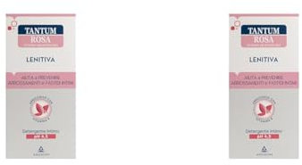 Tantum Rosa Lenitiva Detergente Intimo Ph 4.5-200 ml (Confezione da 2)
