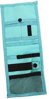 DIYEAH Arzttasche Organizer Stiftschutz Federmäppchen Grün Mit Fächern Für Krankenschwestern Und Büro