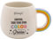 Mr. Wonderful Mr.Wonderful-Taza 3D Arcoíris-Contigo, todo tiene otro color. ¡Gracias, multicolor (2505010474W0ESP)