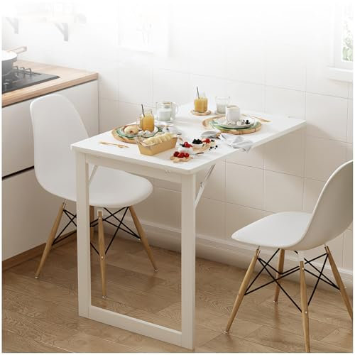 Klappbarer Wandtisch - küchentisch - klapptisch esstisch - bartisch küche - Küchentisch für die Wand Bartisch - Stehtisch Wandtisch Tisch klappbar zur Wandmontage
