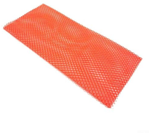 CNANRNANC Housse de protection en maille PVC anti-rayures pour bouteille de plongée de 12 L, diamètre 18 cm (orange)
