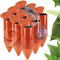 LIVONDO Lot de 3 pots d'irrigation en terre cuite fabriqués à la main - Arrosage moderne des plantes sans électricité - 330 ml