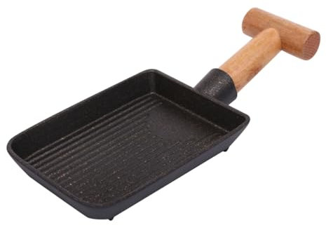 Zerodeko Legierung Antihaft Bratplatte Schaufelform Bbq Grillplatte Wiederverwendbare Kochgeschirr für Steak Induktionsgeeignet Küchenzubehör für Zuhause und Restaurant