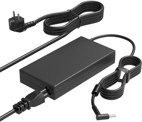 SLRIOYS 120W USB-C Cargador Compatible con HP Dock G5 Essential/Elite/A Universal G2 Dock 5TW10UT 5TW10AA 5TW13AA Envy TouchSmart 15 17 m7 m6 Pavilion 14 15 17 Omen 15-5000 Laptop