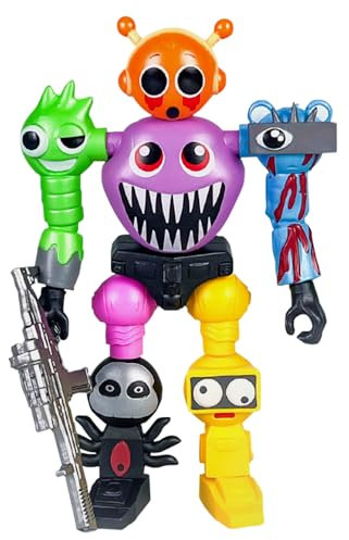 HTGWCG Toy Figures, AccióN Coloridas para NiñOs, Figura Acción, Cumpleaños Pastel Decoración, para NiñOs Y NiñAs A Partir De 3 AñOs, Seguras, Duraderas Y Divertidas, Fans De Juegos (C)