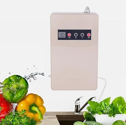 Intelligenter Sauerstoff-Sterilisator Ozon-Generator Ozongenerator für Wasser und Luft Rose Gold 16 * 5.5 * 26.5cm Stromverbrauch: 15W