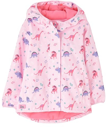 LightHouse Girls Freya Warm Waterproof Raincoat - Kids Padded Fleece Lined Windproof Winter Outdoor Coat With Hood