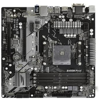 Fit For ASROCK B450M Pro4 MATX Mainboard B450 motherboard