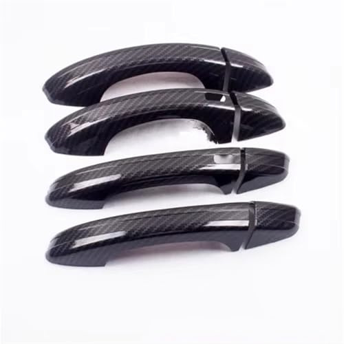 Baguette décorative de poignée de Porte Compatible avec VW Golf MK6, 6, 7, MK7.5, MK7 GTIR - Accessoires de décoration pour poignées de Porte extérieures (MK7 et 7.5 sans capteur)