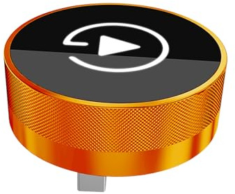 Drahtloser Auto Adapter Smart Plug Sender | Kabelgebunden Zu Drahtlos Adapter für die Übertragung von Video, Musik, Anrufen auf Bildschirm und Telefon in Personenwagen