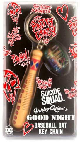 Quantum Mechanix DC Comics QDC220 Porte-clés batte de baseball Harley Quinn's Good Night