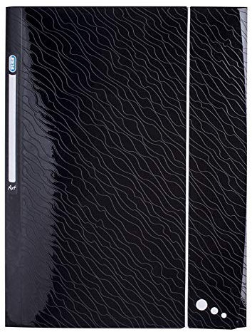 ELBA 400068811 Sammelmappe Art mit 3 Klappen für DIN A4 Dokumente in der Farbe schwarz