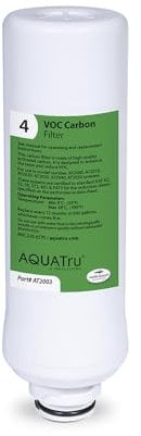 AquaTru – -VOC-Filter (Stufe 4) für Umkehrosmose-Wasserfilter-Reinigungssystem