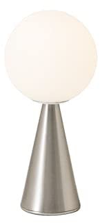 Fontana Arte Bilia Mini Lampada da Tavolo A Luce Diffusa By Gio Ponti - Nichel