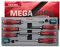 VESSEL MEGADORA Tang-Thru Screwdriver Set 8pcs. 9308EVA (EVA Foam Set/Tang Thru)
