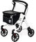 REHASHOP Indoor Wohnraum Rollator Teckel (Weiß)