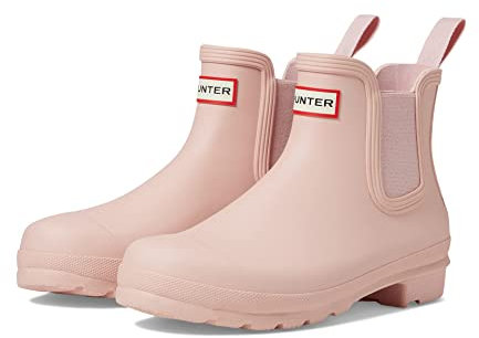 Hunter W Org Chelsea Rma Wellington Stivali da donna, Rosa sbiadita, 39 EU