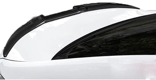 WANHUN Auto Heckspoiler für Audi A1 A3 A4 A5 A6 A7 A8 B6 B7 B8 B9 C6 C7 C8 D3 D4 D5 D6| Kofferraumspoiler Heckflügel Lippe Dekoration Außen Styling Zubehör,A/Gloss Black