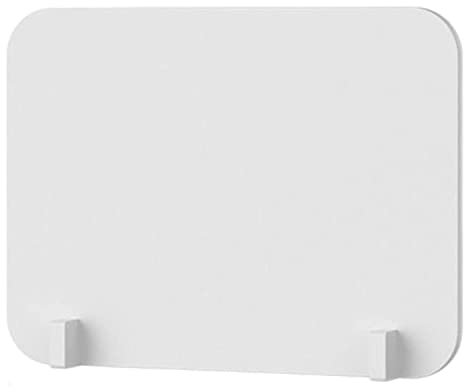 Easnea Tablero de partición de escritorio, protector de estornudos, pantallas protectoras, contador de pago, divisor de privacidad, panel separador de escritorio, panel separador de mesa para centro