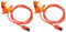 PartyKindom 2st Rogue-Hund-datenkabel Handyladegerät Handy Ladegerät USB-y-Kabel C USB-Kabel Handy Ladekabel Smartphone-USB-Kabel-ladegerät Kreatives Ladekabel Für Männer Der Hund Tragbar TPE