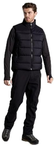 Craghoppers Mens Expert Winter Padded Vest Body Warmer, Black, XL UK