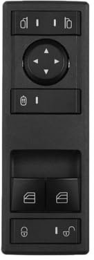 GIISH Coche Interruptor Mando Elevalunas para Mercedes Benz Actros MP4 LKW,Eléctrico Ventana Botonera Pulsador Eléctrica Elevador Botón Control Principal Ventanilla Piezas