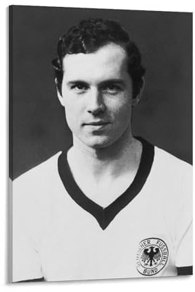 REDCHAMBER Franz Beckenbauer Poster, Kunstdruck, Wandfoto, Malerei, Poster, hängendes Bild, Familiendekoration, 30 x 45 cm