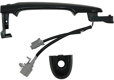Ruolin Poignée de Porte de Voiture, Poignée de Porte Extérieure de Voiture Kit de Poignée de Porte Compatible avec Nissan Juke F15 2010-2022 80644-1FA5A, 80644-3WC2A, 80640-3WC2A