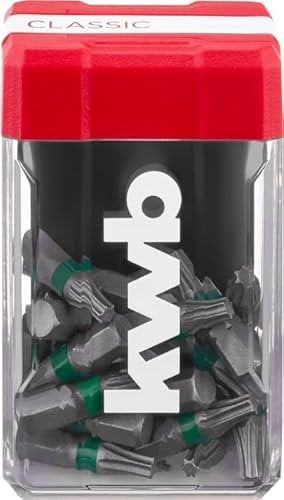 kwb Mini-Case Bit-Set T20, 25 pcs. (boîte de rangement, couvercle distributeur, 25x embouts)