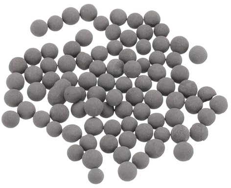 QUARKZMAN Ciottoli d'Argilla 3-5mm 0.22 Lbs Grigi Palline in Vaso da Giardinaggio per Coltivazione Idroponica, Forniture per Vasi, Decorazioni Bonsai