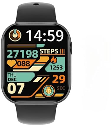 Reloj inteligente DT Watch X AMOLED 4GB ROM Bluetooth Call Compass Games Smart Gesture 3D Vision Series DT Watch 10 Smartwatch Men (negro)