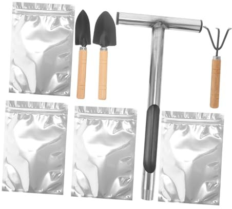 BESPORTBLE 1 Set Campionatore Di Terreno Strumento Di Campionamento Del Nucleo Prova Del Suolo Campionatore Di Sonda Del Suolo Carotatrice Di Terreno Acciaio Inossidabile Silver