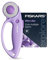 Fiskars Loop Rollschneider, Explore Collection Ultra Lilac, präzisionsgeschliffene Stahlklinge für Stoff, Filz und Vinyl, 45 mm