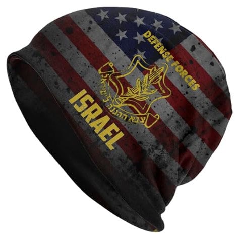 Unisex Basic Beanie Israelische Verteidigungsstreitkräfte IDF Slouch Beanie Mütze Klassische Wintermütze Modisch Watch Hat Für Ausflüge Schlaf Reisen