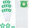 12 Pack Cylinder Vacuum Cleaner Bags Compatible with Sebo K1/K3 Series, Sebo Hoover Bags, Large Capacity Disposable Dust Bags Replacement