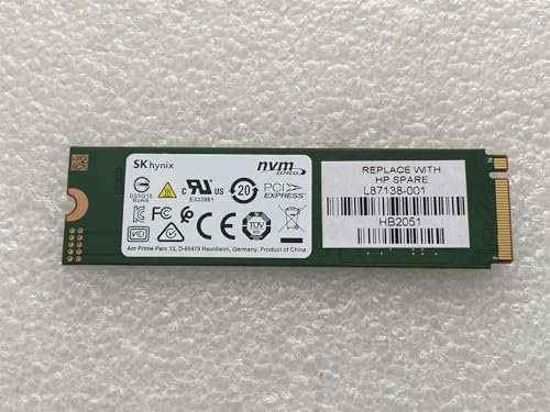 for Hp L87138-001 SK Hynix 512GB BC501 NVMe M.2 HFM512GDJTNG SSD Solid State Drive