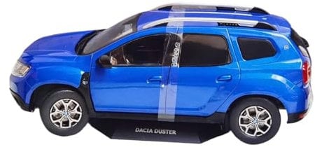 Scale Models SOLIDO 1/18 For DACIA DUSTER 2018 Car Model Diecast Static Collection Blue Coupe Simulation