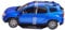 Scale Models SOLIDO 1/18 For DACIA DUSTER 2018 Car Model Diecast Static Collection Blue Coupe Simulation